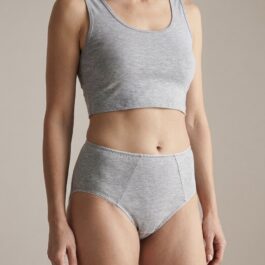 Safe+ duboke gaćice – SIVE